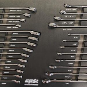 EVA TOOLKIT - 26PC METRIC/SAE - FLARE AND GEARDRIVE SPANNERS