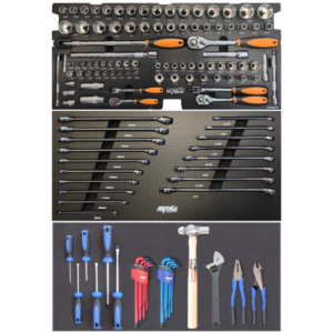 SUB TOOLKIT - 133PC METRIC/SAE