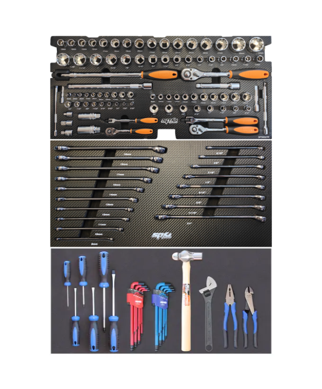 SUB TOOLKIT - 133PC METRIC/SAE