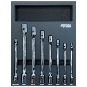 SOCKET SET 8PC FLEX WRENCH