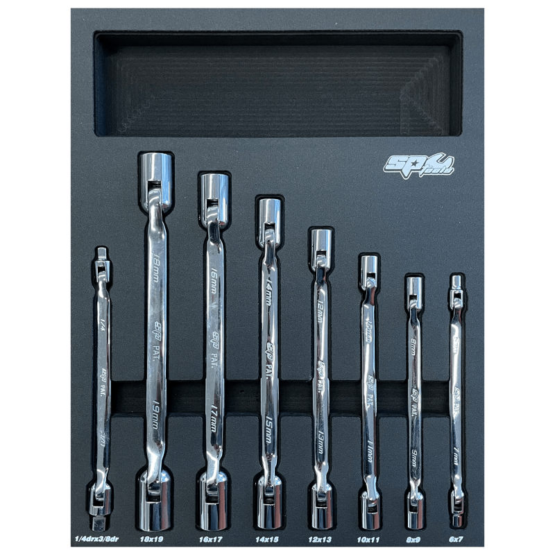 SOCKET SET 8PC FLEX WRENCH