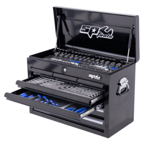 TOOLKIT 134PC METRIC/SAE - CUSTOM SERIES 7 DRAWER BLACK