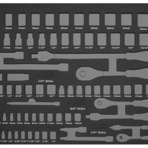 EVA INSERT EMPTY - SOCKETS & ACCESSORIES (SUIT SP50004)