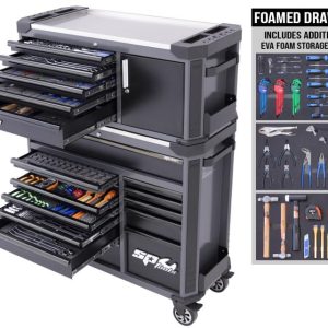 Tool Kit 633Pc Met/Sae Diamond Black 18Dr Top+Roll