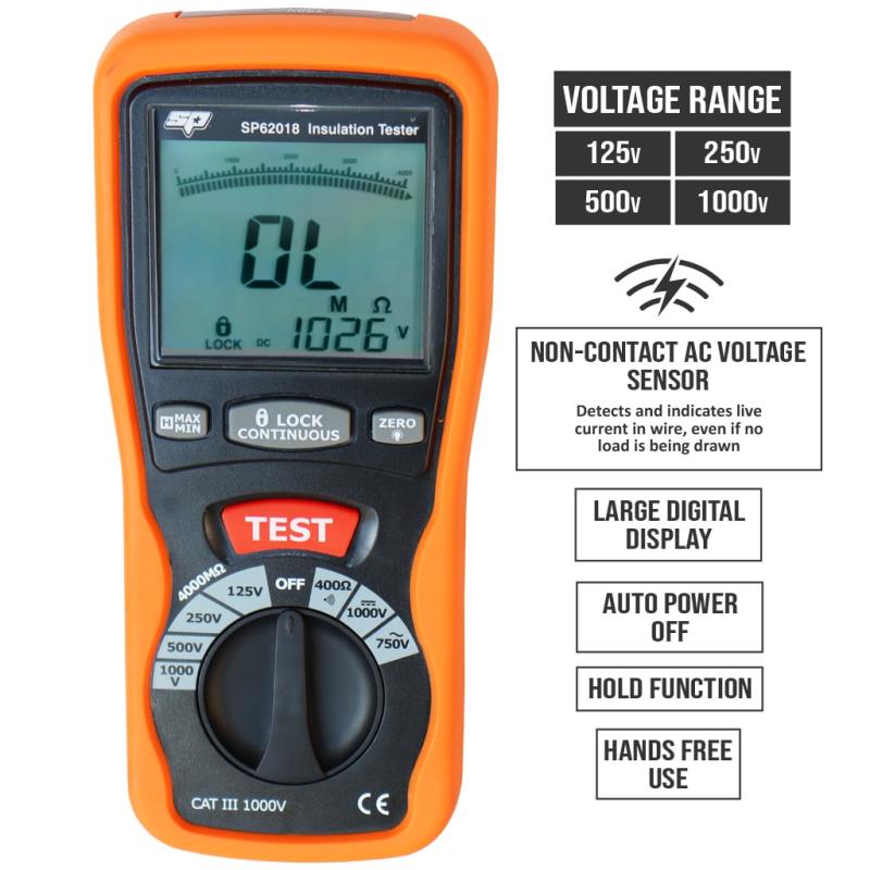 DIAGNOSTIC - INSULATION TESTER DIGITAL