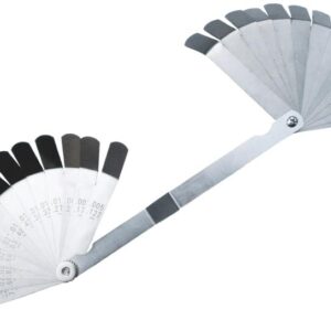 ENGINE SERVICE - FEELER GAUGE 26PCS DOUBLE ENDED OFFSET 4"