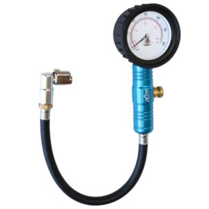 TYRE SERVICE - PRESSURE GAUGE W/SWIVEL ANGLE TIP