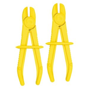 BRAKE & CLUTCH - SMALL LINE CLAMP STRAIGHT SET 2PC