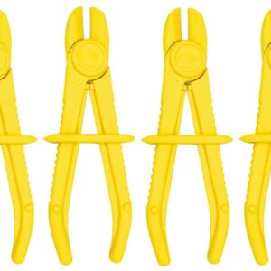 BRAKE & CLUTCH - SMALL LINE CLAMP STRAIGHT SET 4PC