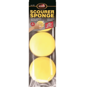 Autosol Scourer Sponge 3-pk
