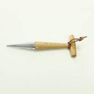 Omni Stainless Steel Dibble With Ash Handle