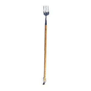 Omni Stainless Steel Garden Fork With Long Ash Handle