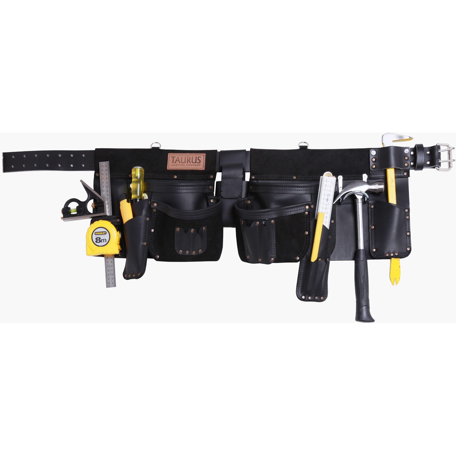 Taurus Leather Heavy Duty Super Yankee Apron L/H Black