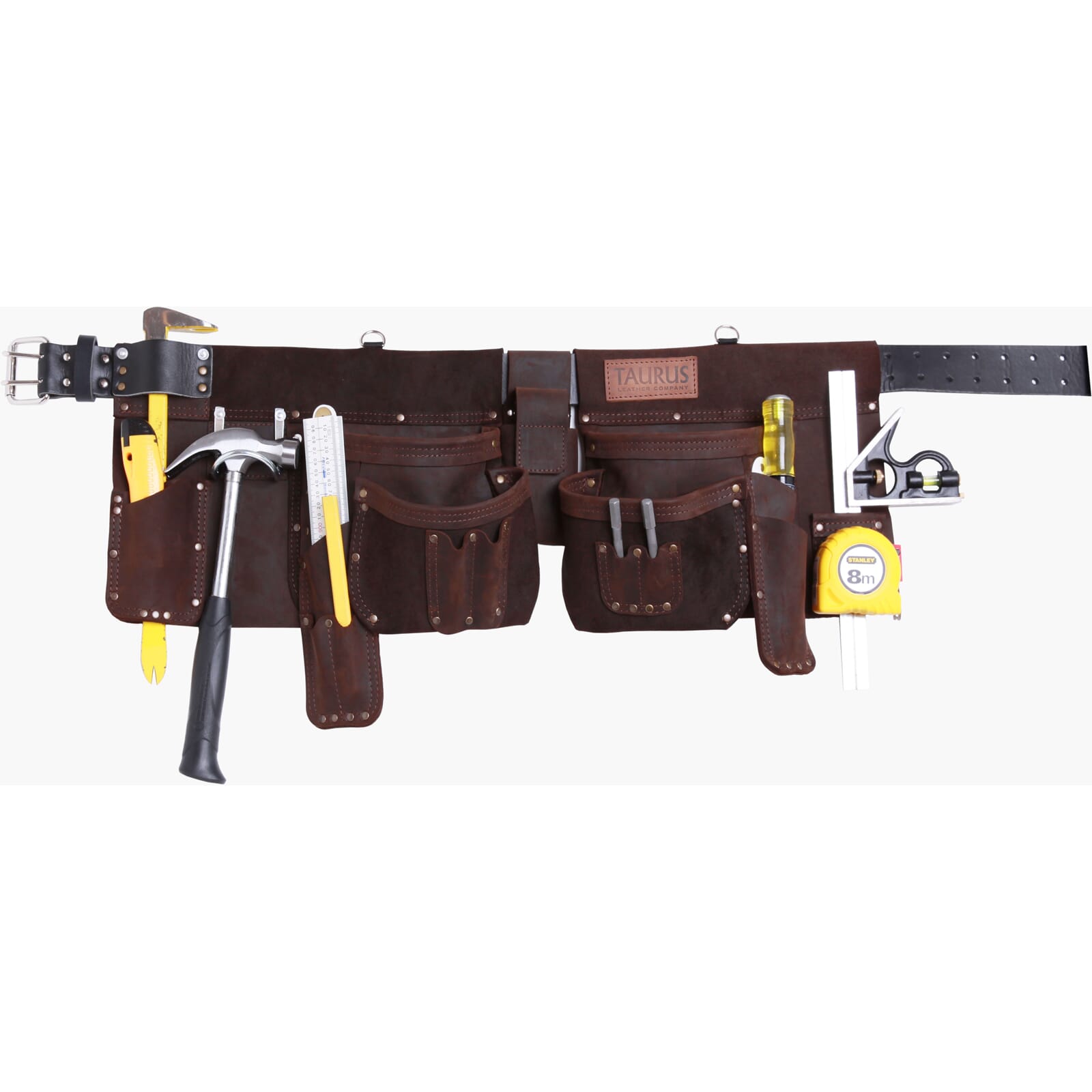 Taurus Leather Heavy Duty Super Yankee Apron R/H Brown