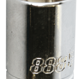 SOCKET - 1/4"DR STANDARD 6PT METRIC 6MM