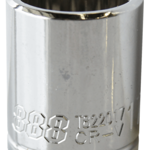 SOCKET 3/8DR 12PT METRIC 6MM