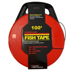 Sam Rock 0310FAH Fish Tape Fibreglass 30metre (With winder case)