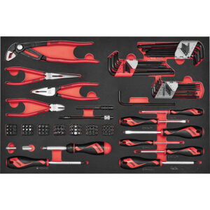 Teng 114pc Screwdriver Set Mixed FOAM4X4