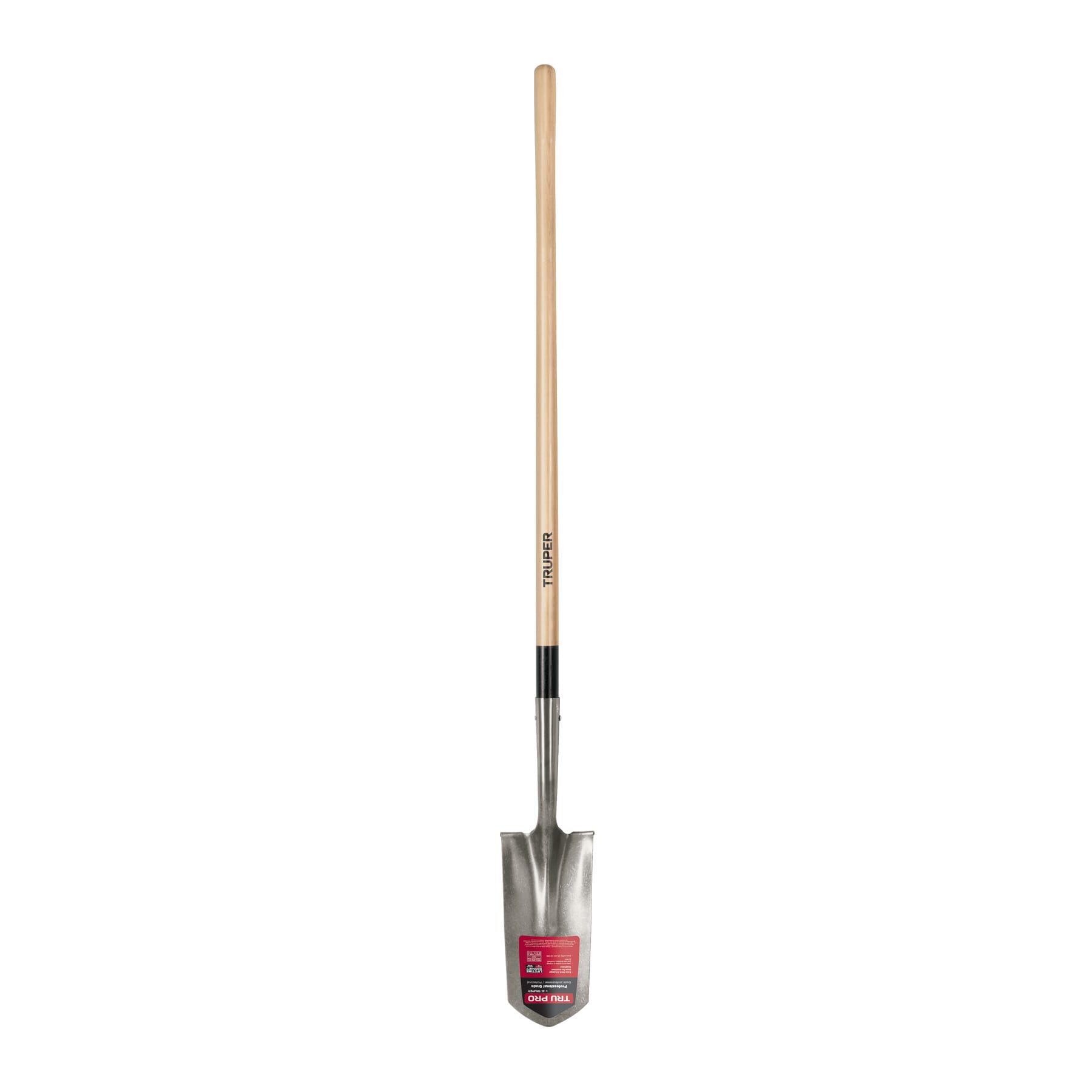 Truper Trenching Shovel Long Handle - Industrial Grade 125mm