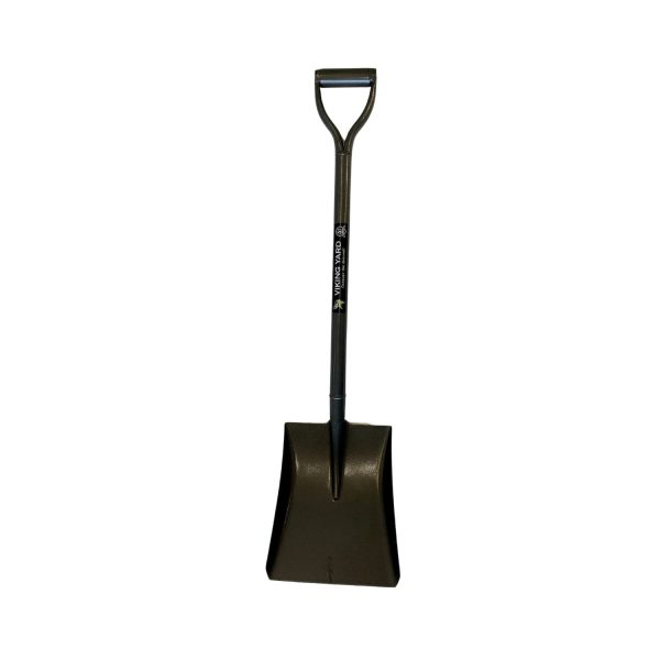 Viking Yard Concreters Shovel Silver And Black Square Mouth Shovel