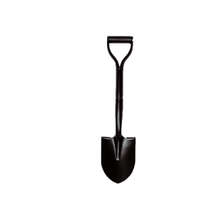 Viking Trade Trunk Buddy Shovel Short Steel D Handle