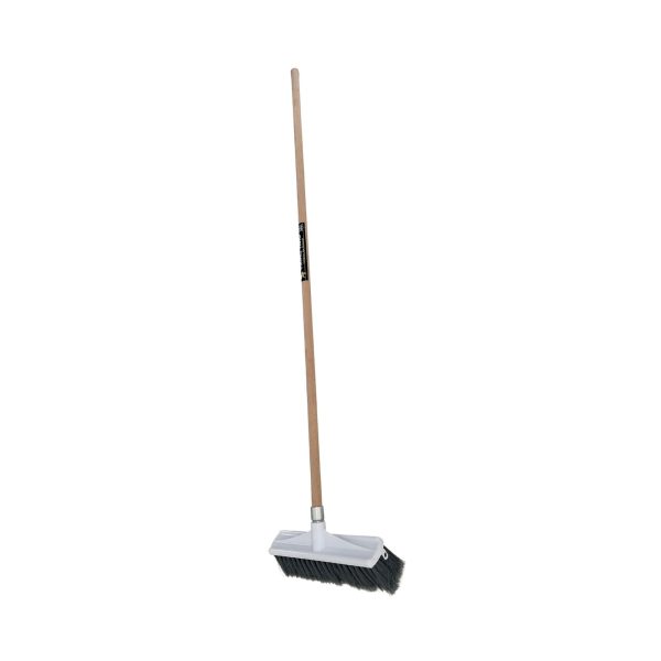 Viking Yard Floor Broom - Grey Flagged Poly Fill - 350mm