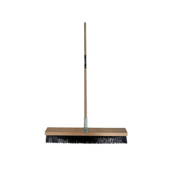 Viking Yard Industrial Broom - Stiff Black Poly Fill - 760mm