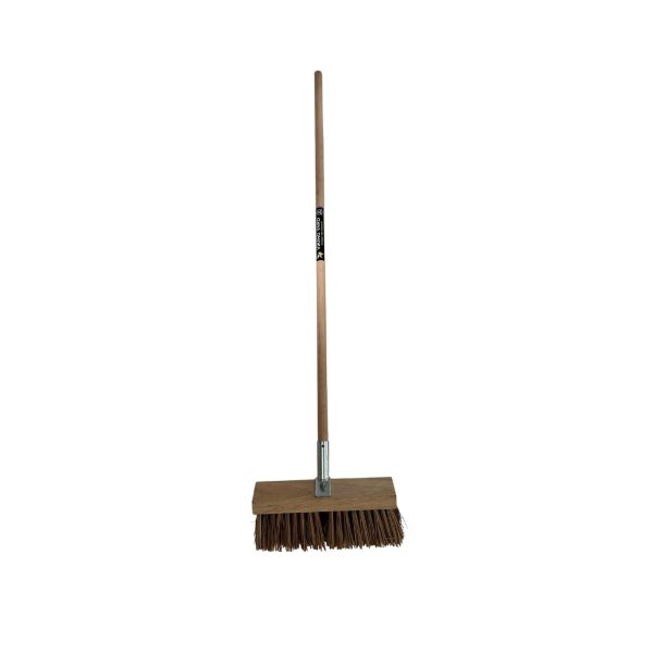 Viking Yard Yard Broom - Bassine And Cane Mix With Cane Front - 355mm