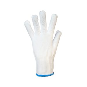 Omni White Nylon Gloves Medium