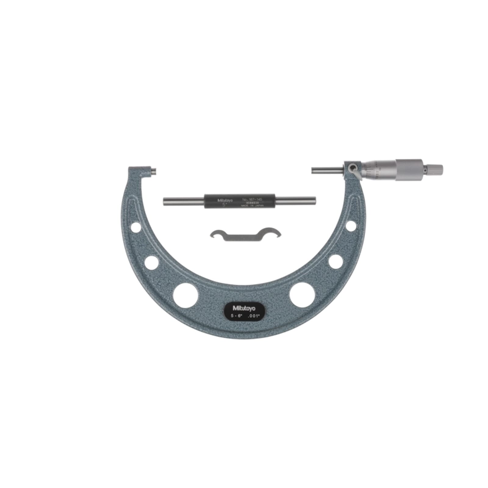 Mitutoyo Outside Micrometer 5-6" x .001"