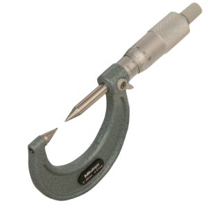 Mitutoyo Point Micrometer 0-25mm 30 Degree Points