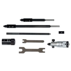 Mitutoyo Inside Micrometer Set 2-8" Interchangeable Rod Type