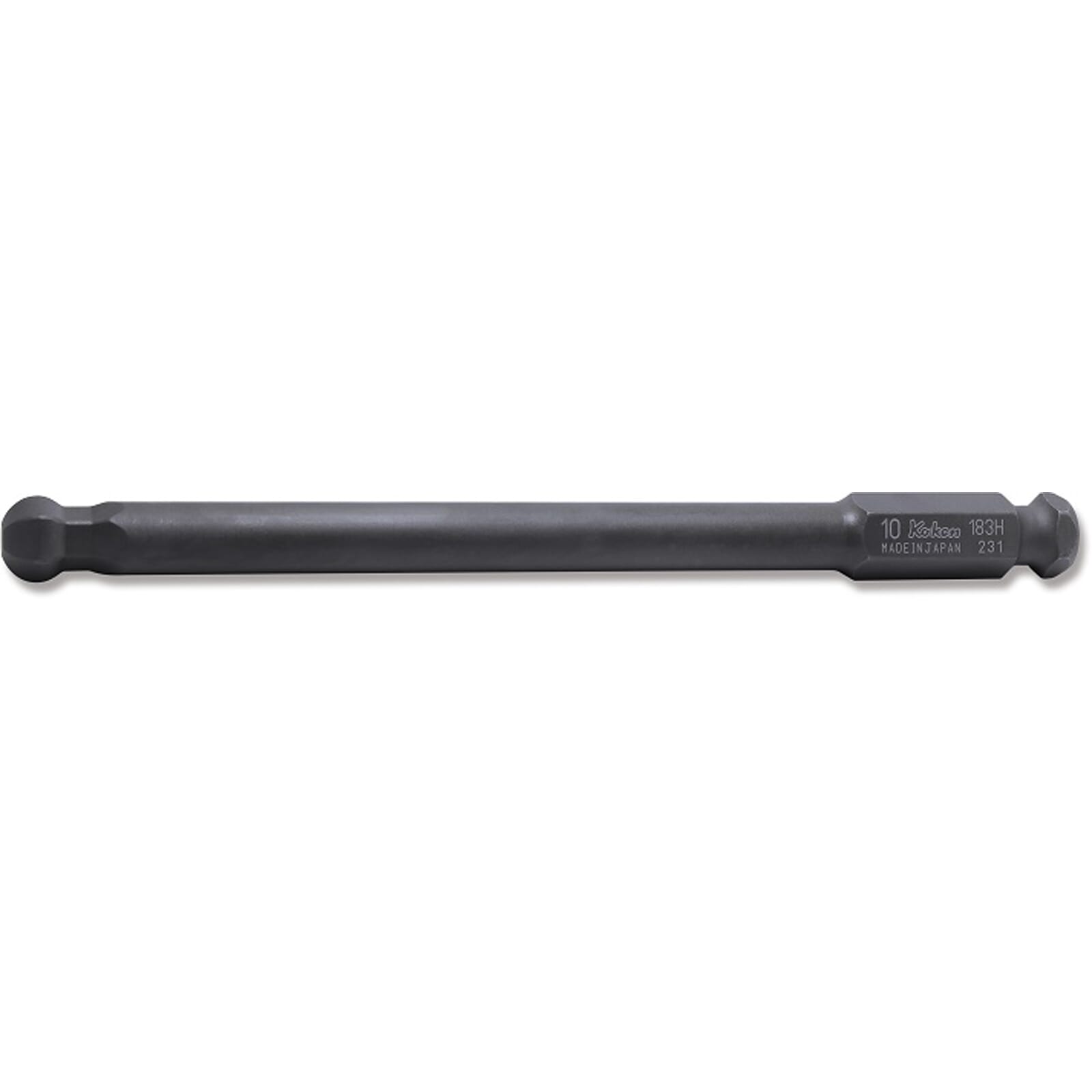 Koken 183H 8mm Impact Ball End Inhex Bit x 150mm Long