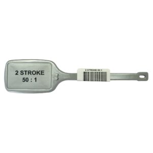Kevron Fuel ID Tags 2-Stroke 50:1 - Sold as Eaches (for M10)