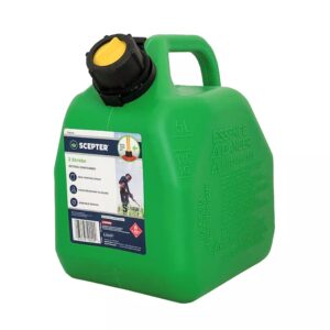 Sceptor Petrol Container Plastic Green 5 Litre