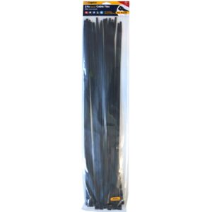 Cargoloc Cable Ties Black 25-pce 175lb Capacity #32597 600mm