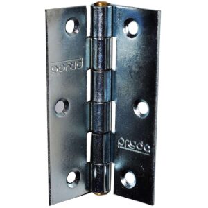 Gartner Butt Hinge - Narrow Fixed Pin ZP #BH90-NFZ 90mm