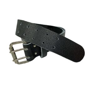 Taurus Tough Full Leather Heavy Duty Belt 50 mm Black 81-118 cm Waist