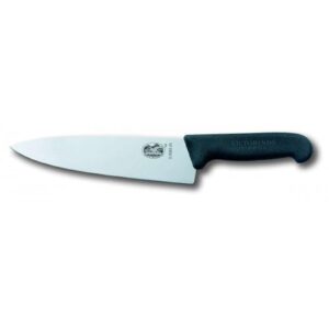 Victorinox Carving Knife 20 cm Wide Blade with Black Handle