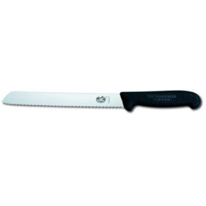 Victorinox Bread Knife 21 cm Wavy Edge with Black Handle
