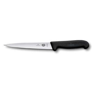 Victorinox Filleting Knife 20 cm with Black Handle