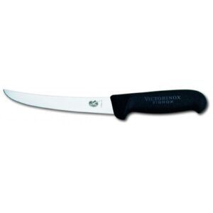 Victorinox Boning Knife 15 cm Curved Blade with Black Handle
