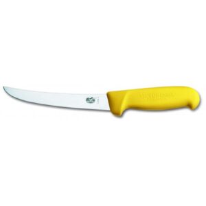 Victorinox Boning Knife 15 cm Curved Blade with Yellow Handle