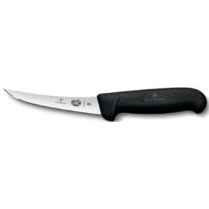 Victorinox Boning Knife 12 cm Curved Blade with Black Handle
