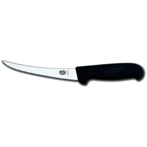 Victorinox Boning Knife 15 cm Curved Blade with Black Handle