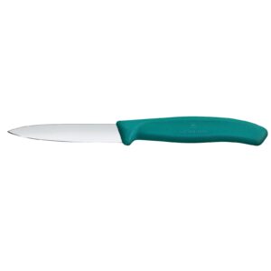 Victorinox Paring Knife 8 cm with Green Handle