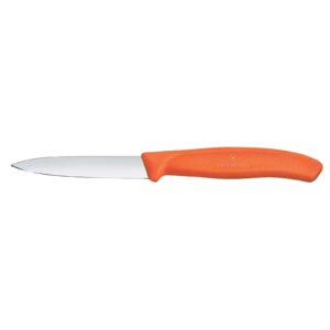 Victorinox Paring Knife 8 cm with Orange Handle
