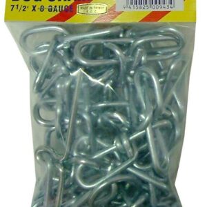 Xcel Dog Chain - Galvanised with Snap & Centre Swivel 2.25m x 4mm