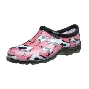 Sloggers Womens Waterproof Comfort Shoe Cow Pink Size 6