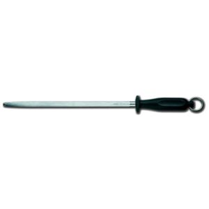 Victorinox Butcher?s Steel 30 cm Round Blade with Black Handle